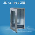 2014 Hot Selling Stainless Steel with Glazed Door Box